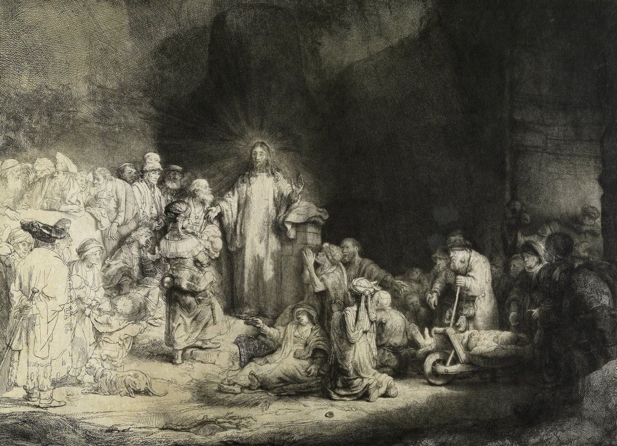 Cristo sanando a los enfermos: la 