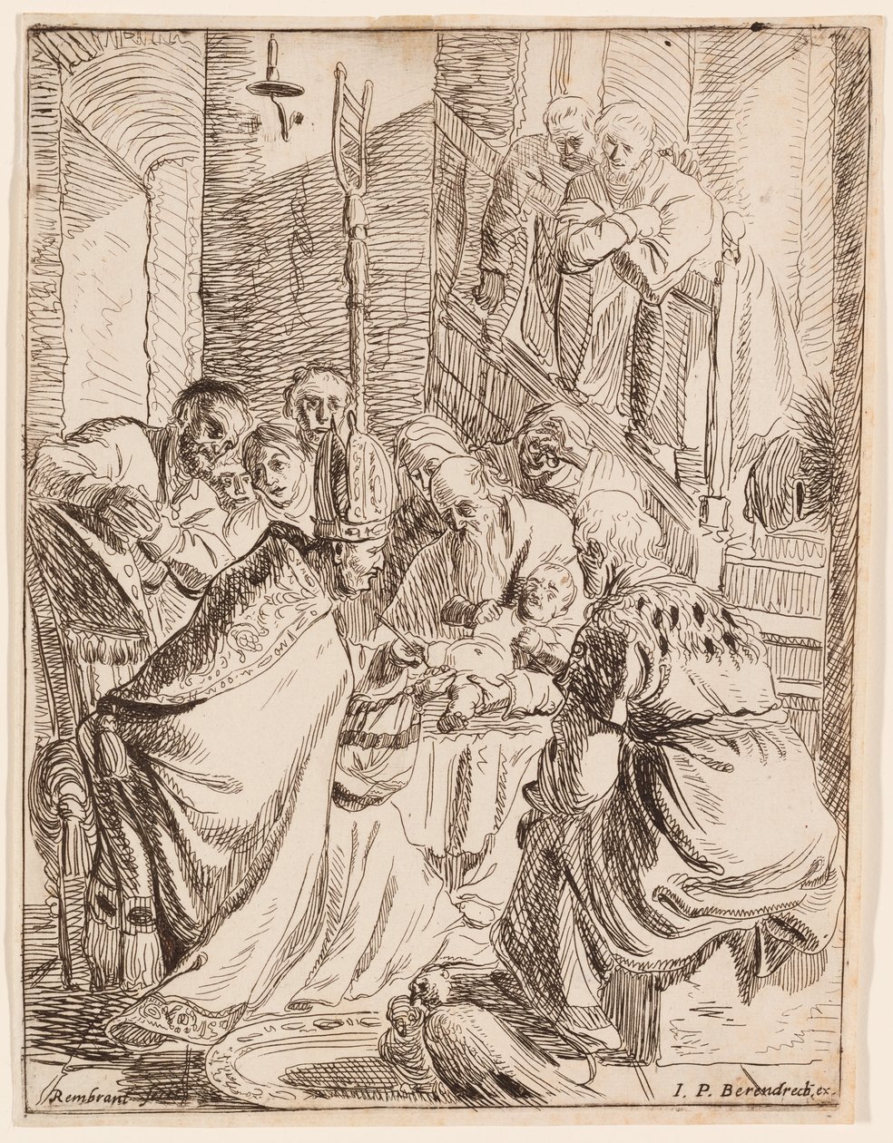 La circuncisión de Cristo de Rembrandt van Rijn