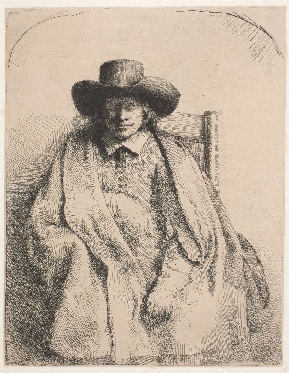 Clement de Jonghe, vendedor de grabados de Rembrandt van Rijn
