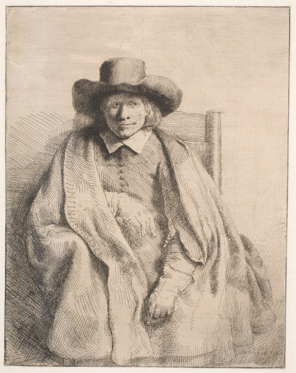 Clement de Jonghe, vendedor de grabados de Rembrandt van Rijn