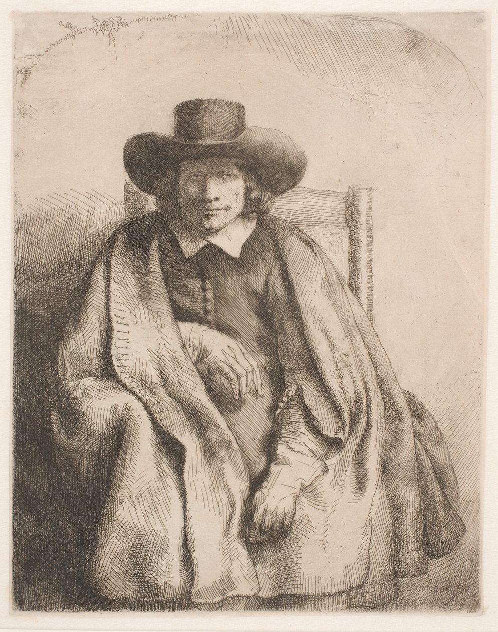 Clement de Jonghe, vendedor de grabados de Rembrandt van Rijn