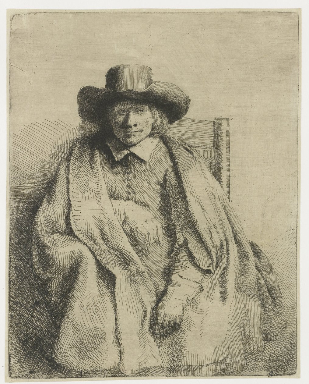 Clement de Jonghe, grabador de Rembrandt van Rijn