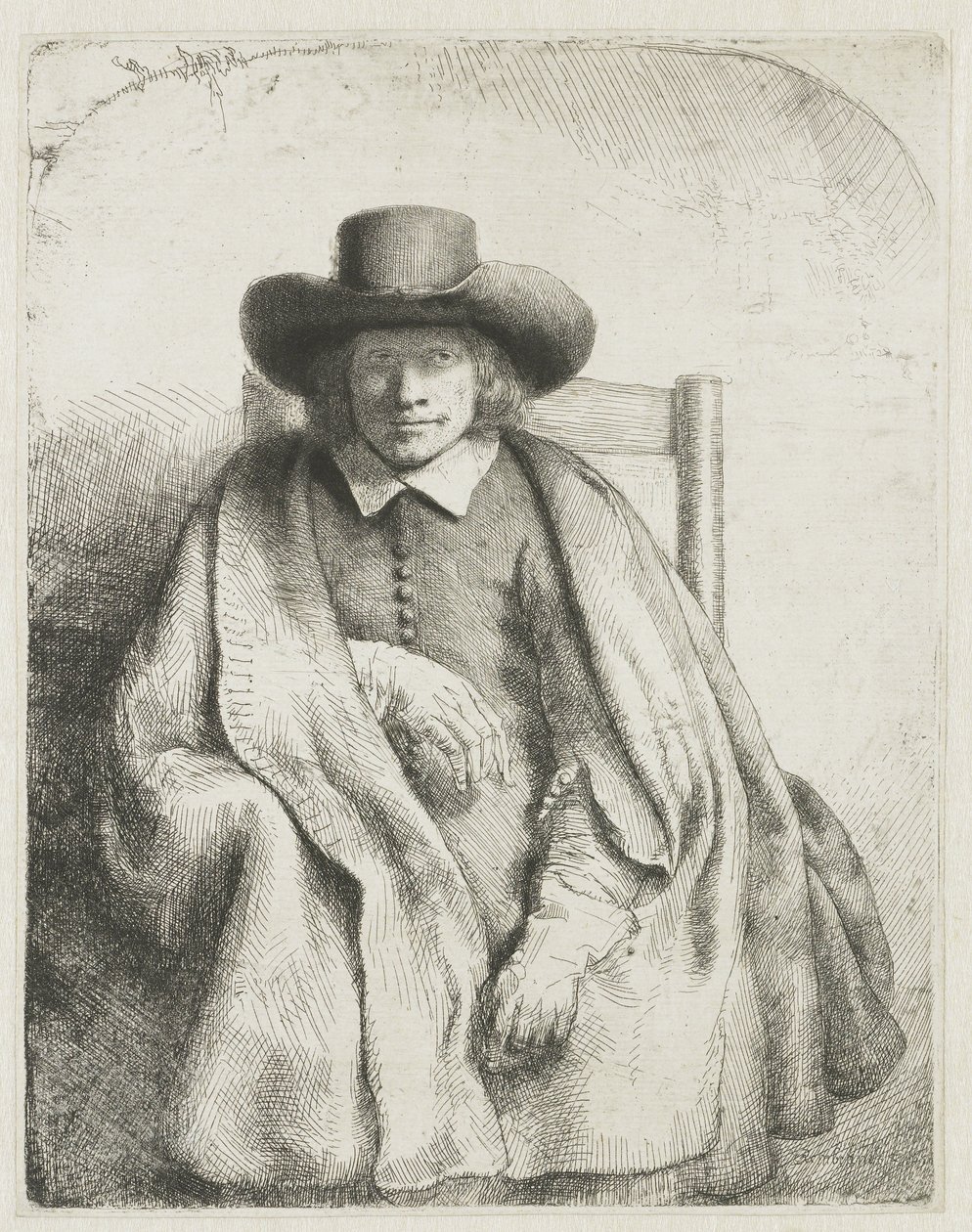 Clement de Jonghe, grabador de Rembrandt van Rijn