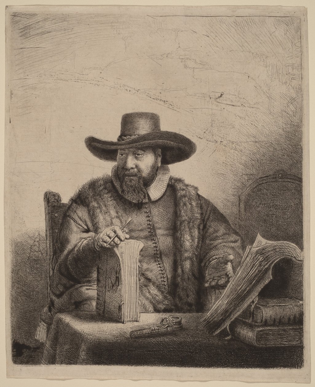 Cornelis Claesz Anslo de Rembrandt van Rijn