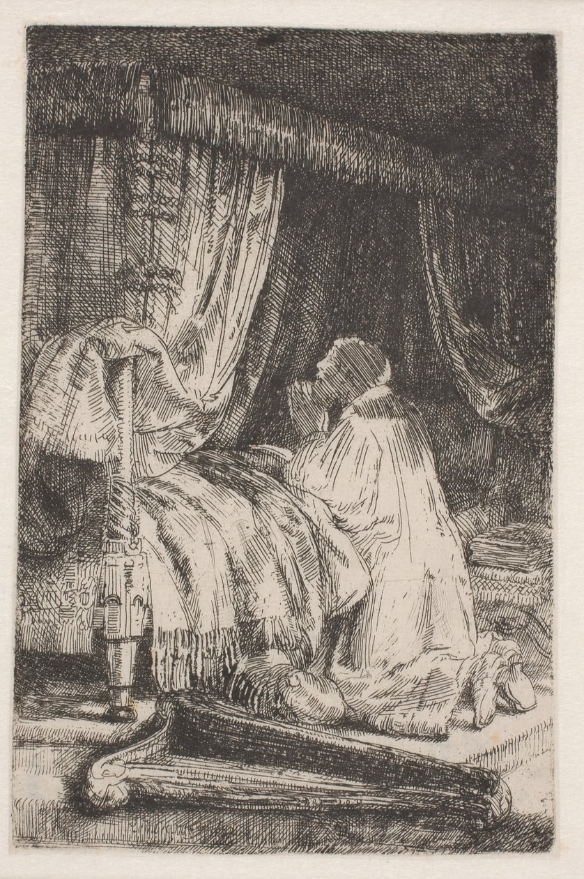David rezando de Rembrandt van Rijn