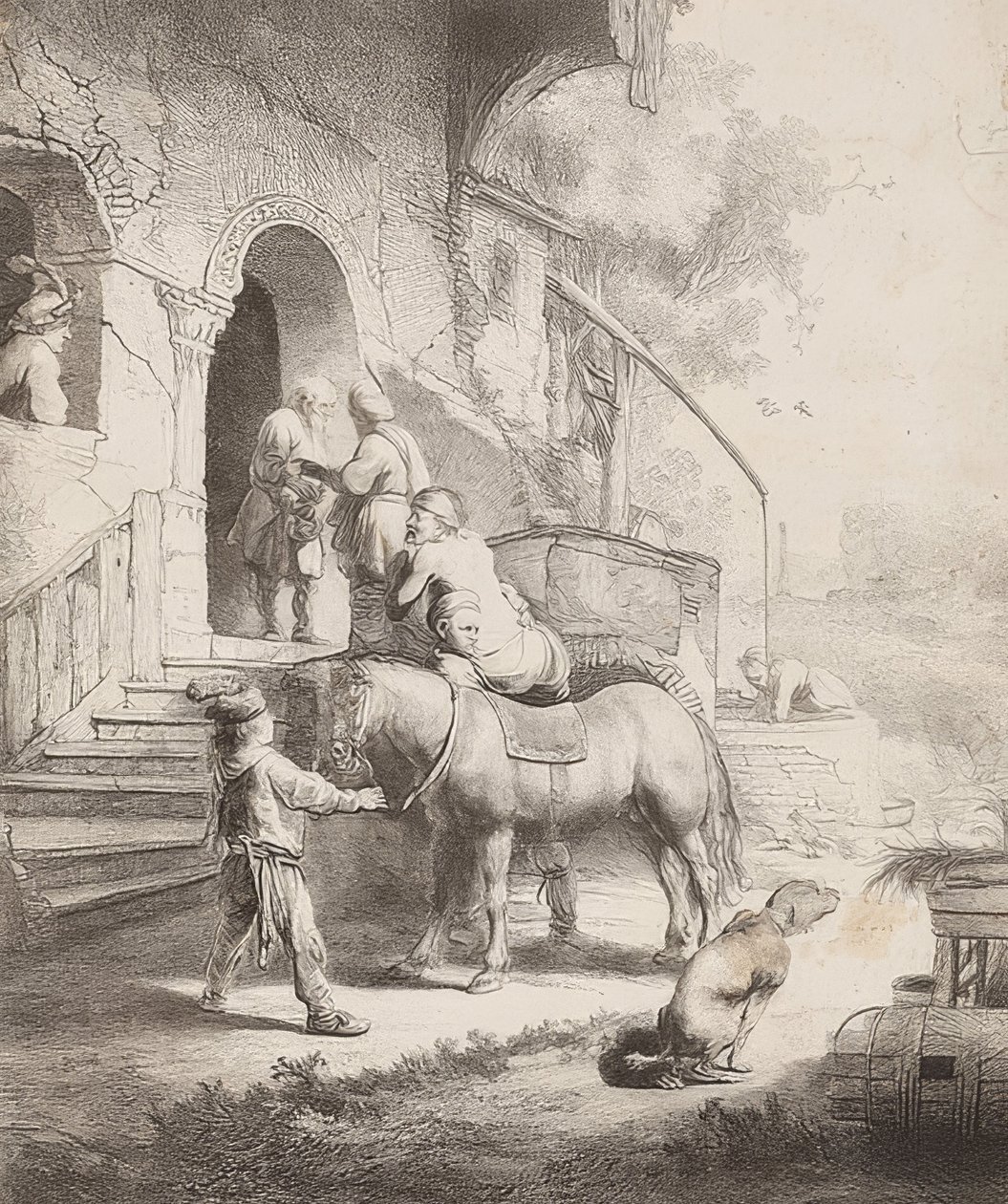 El Buen Samaritano de Rembrandt van Rijn