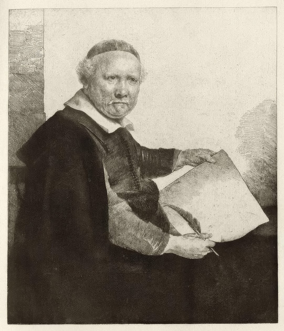 El gran Coppenol de Rembrandt van Rijn
