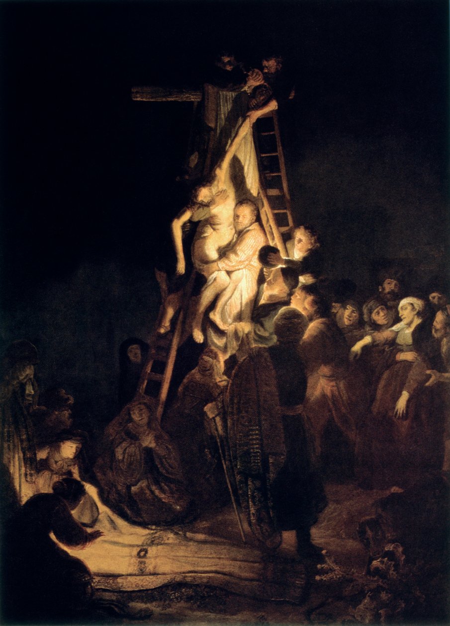 Descendimiento de la cruz, 1634 de Rembrandt van Rijn
