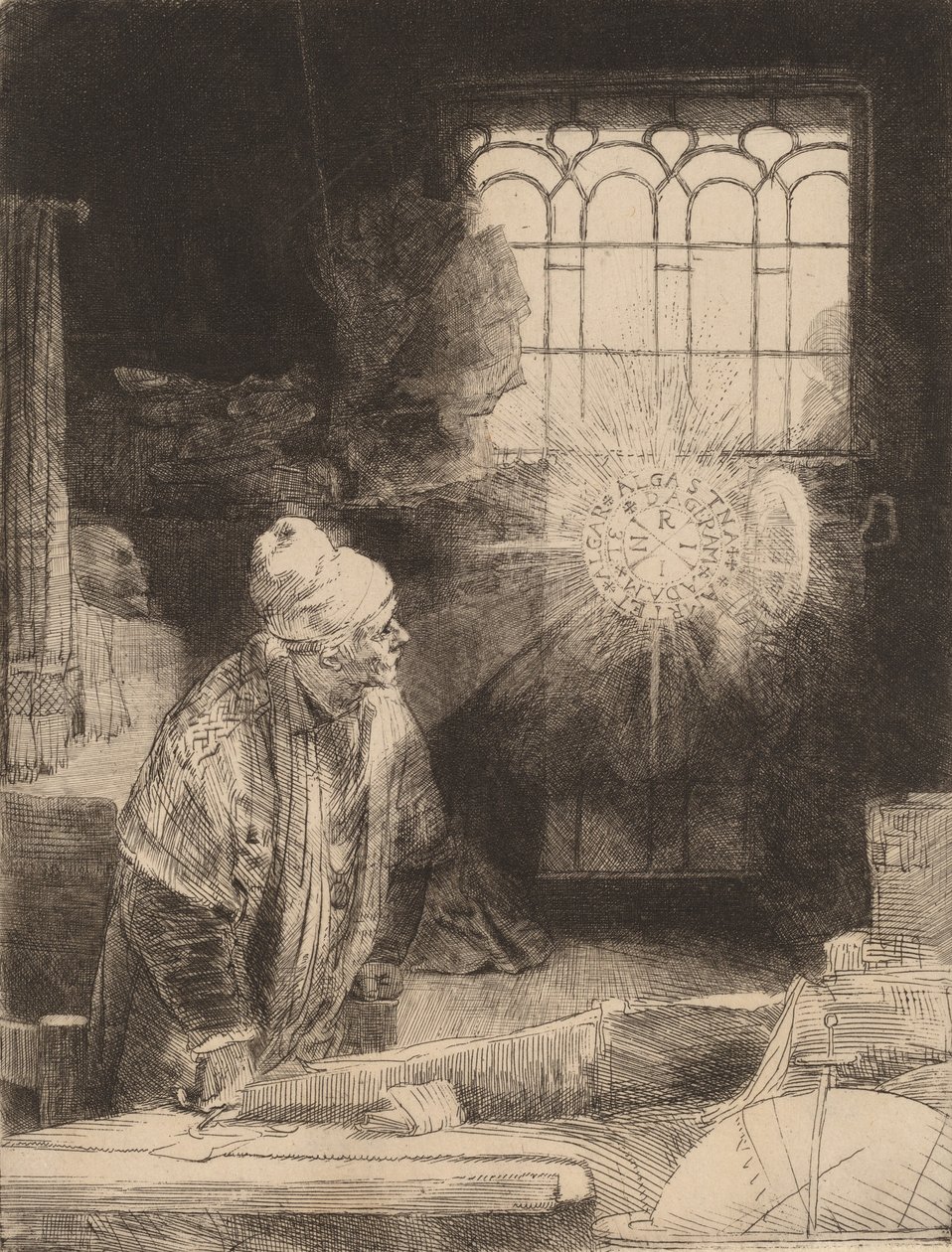 Fausto, c. 1652 de Rembrandt van Rijn