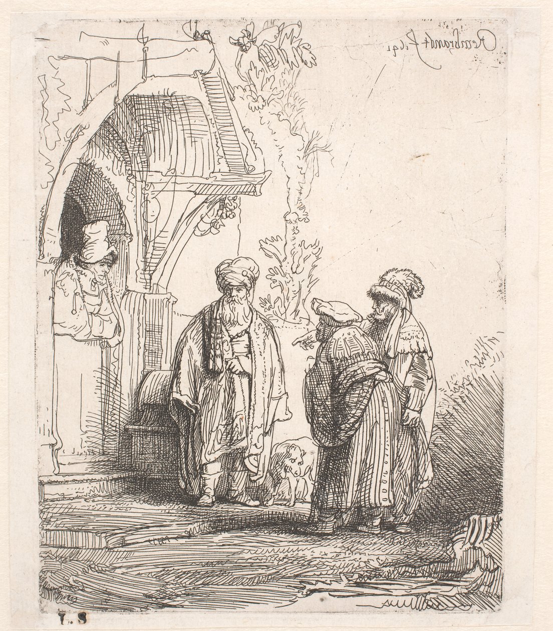 Jacob y Labán () de Rembrandt van Rijn