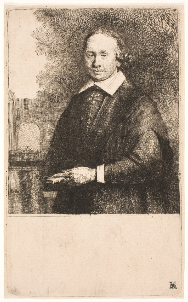 Jan Antonide van der Linden, catedrático de medicina de Rembrandt van Rijn