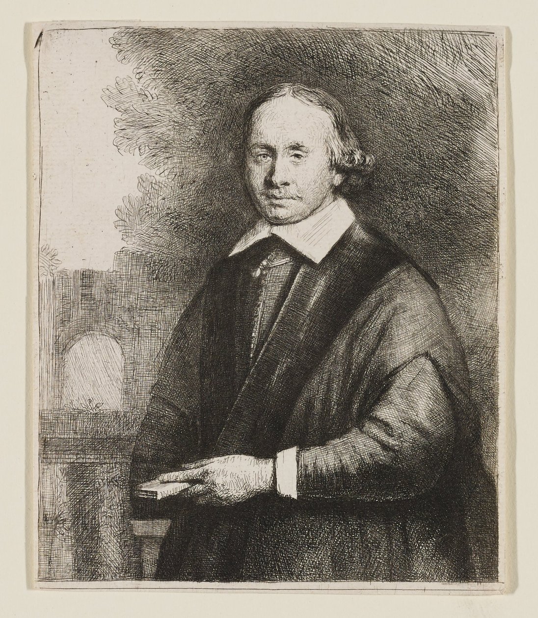 Jan Antonides Von Der Linden, catedrático de Medicina de Rembrandt van Rijn