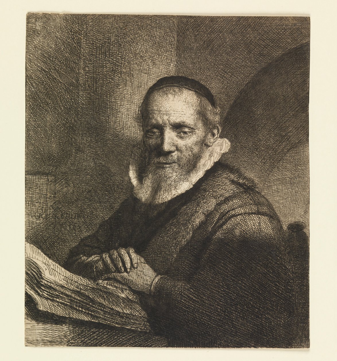 Jan Cornelis Sylvius, Predicador de Rembrandt van Rijn