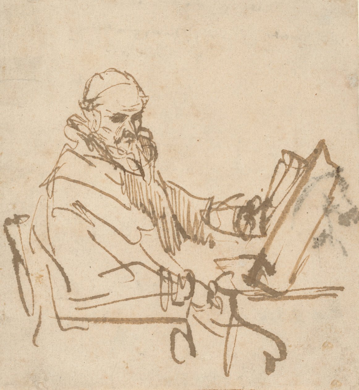Jan Cornelisz Sylvius, el predicador, 1644-1645 de Rembrandt van Rijn