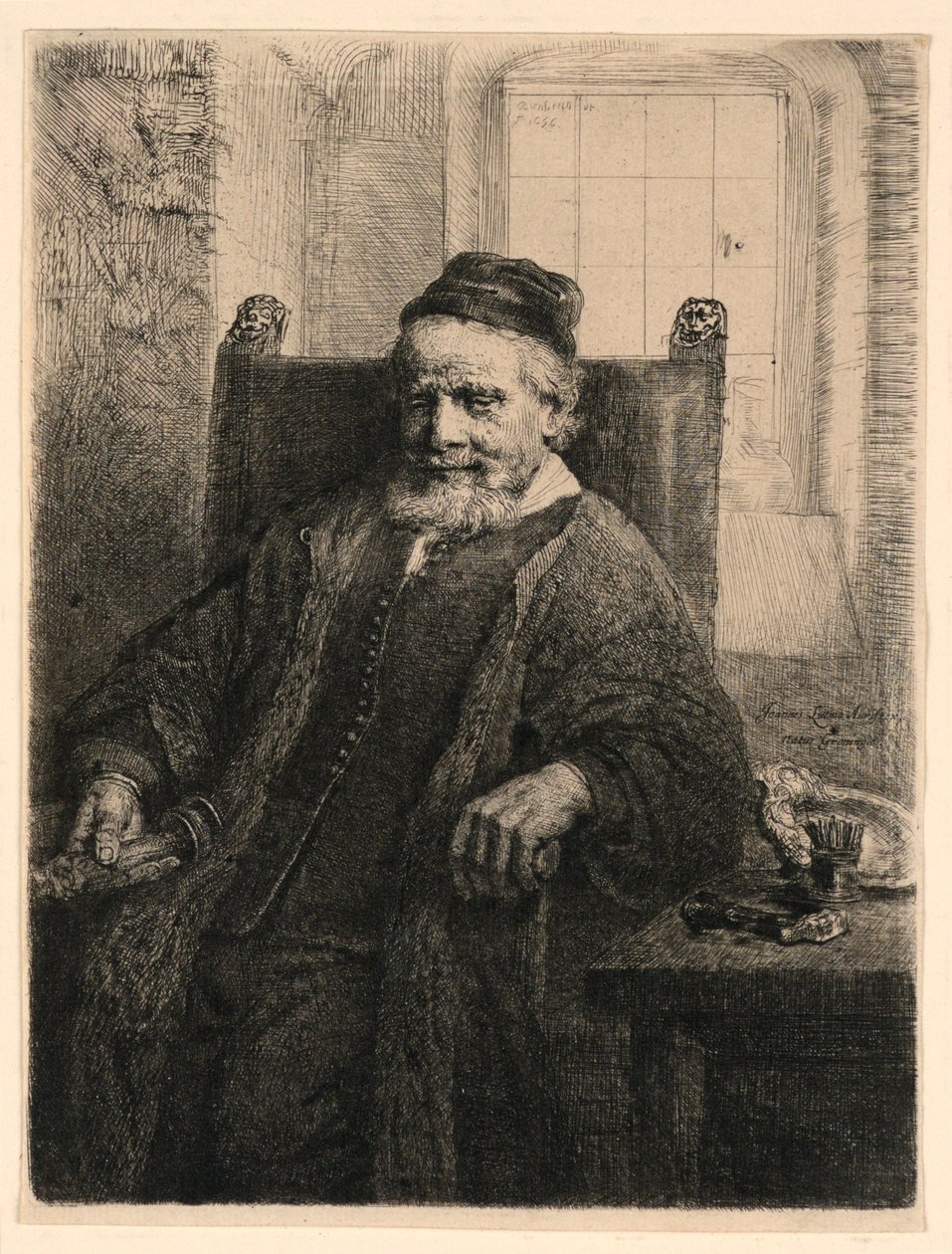 Jan Lutma, orfebre de Rembrandt van Rijn