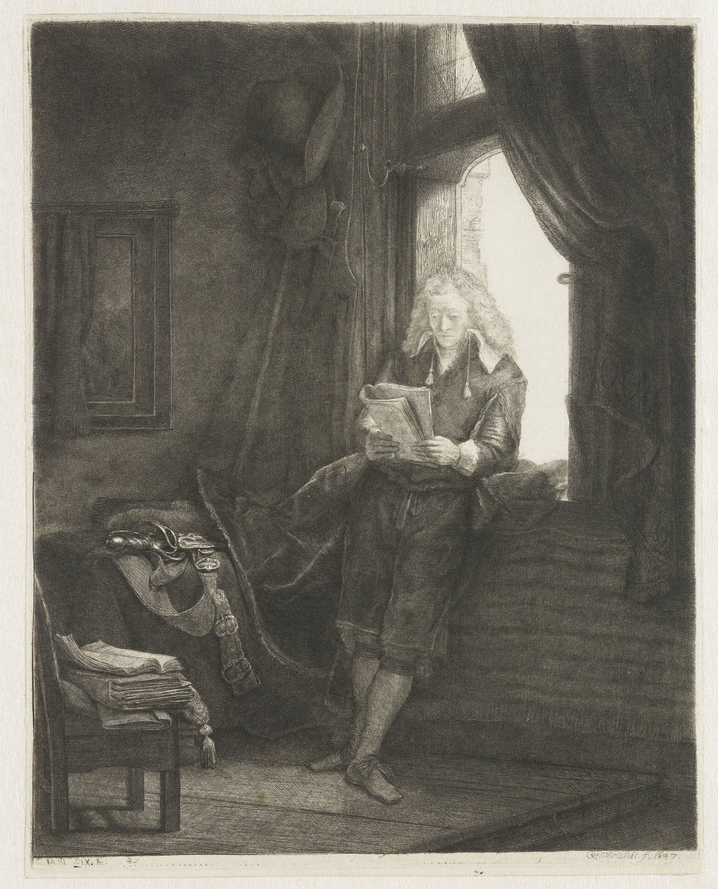 Seis de enero de Rembrandt van Rijn