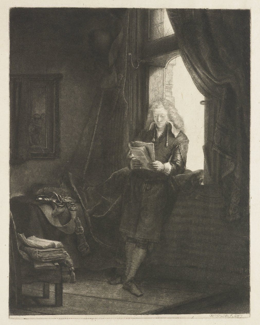 Seis de enero de Rembrandt van Rijn
