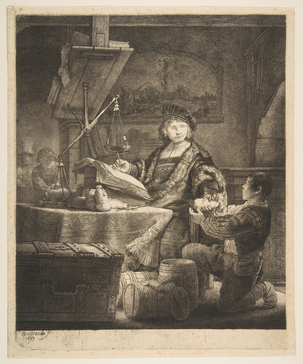 Jan Uytenbogaert, el pesador de oro de Rembrandt van Rijn