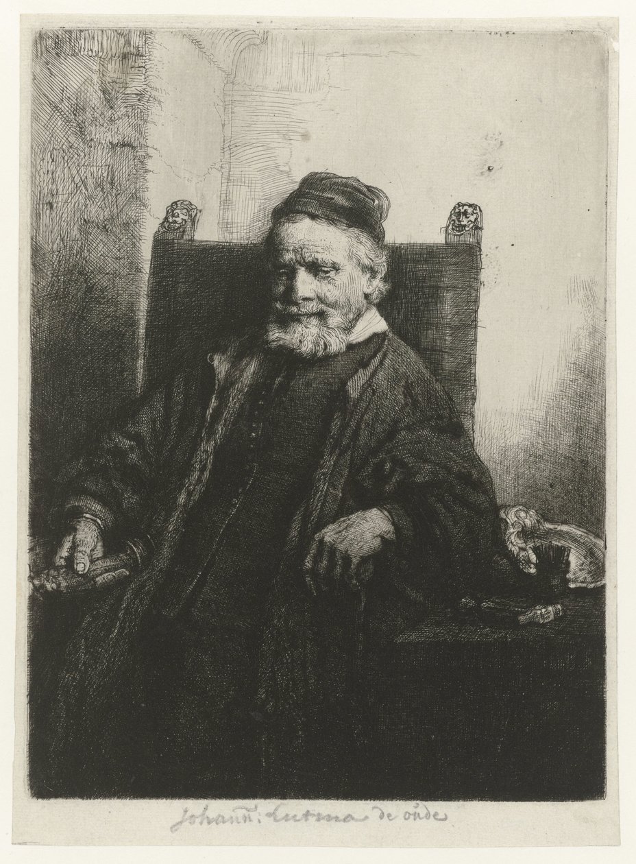 Johannes Lutma de Rembrandt van Rijn