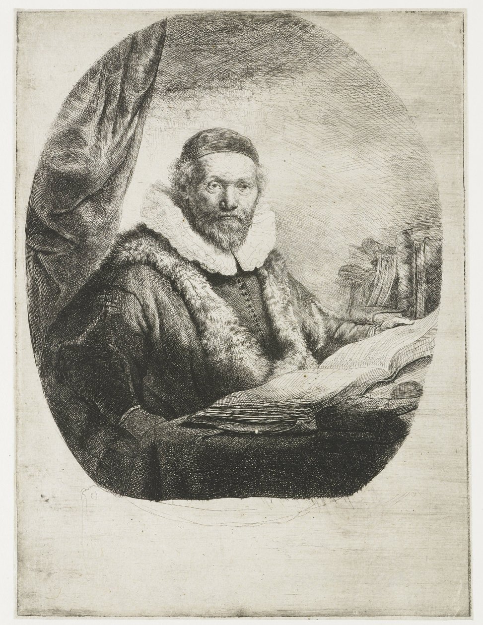 Johannes Wtenbogaert de Rembrandt van Rijn