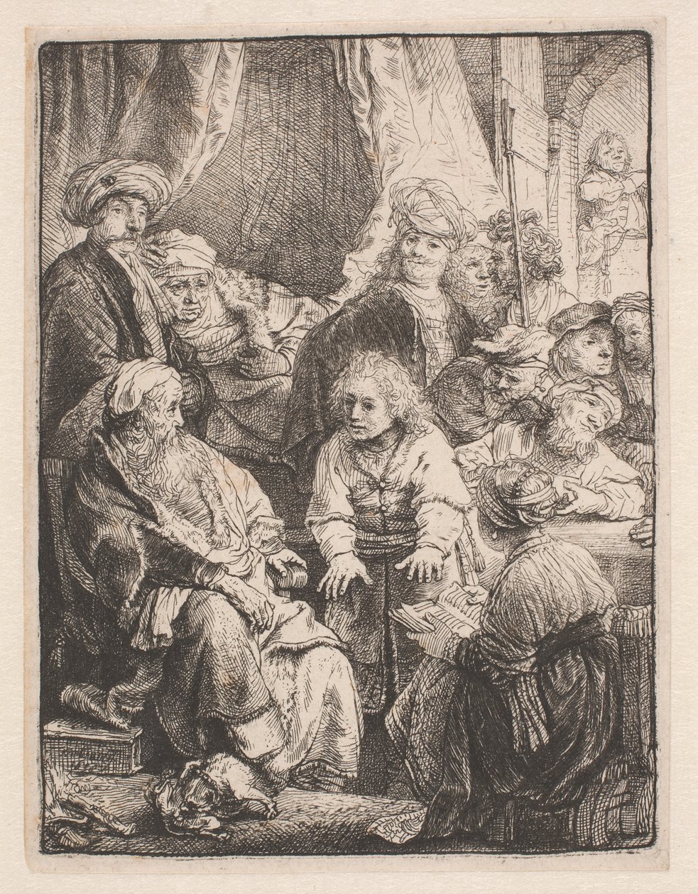 José cuenta sus sueños de Rembrandt van Rijn