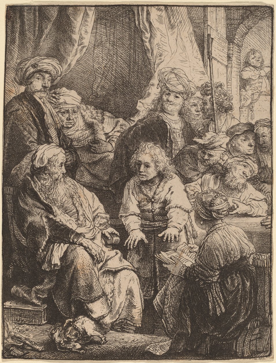 José contando sus sueños de Rembrandt van Rijn