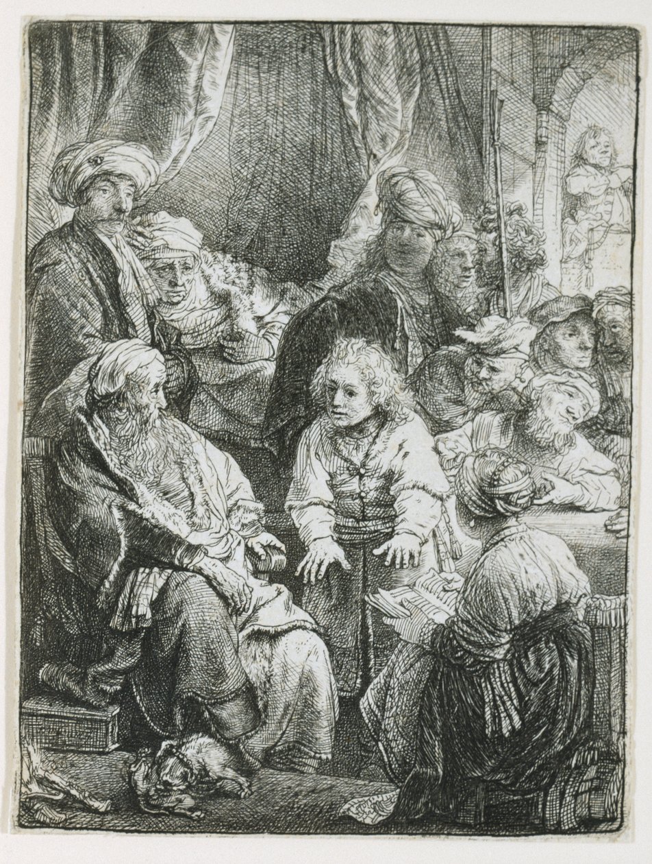 José contando sus sueños, 1638 de Rembrandt van Rijn