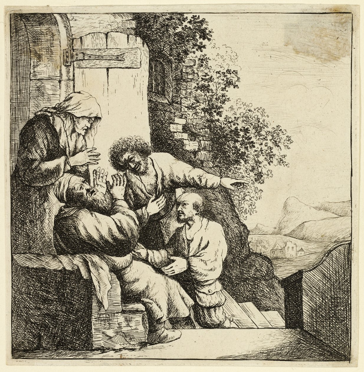 El abrigo de José llevado a Jacob de Rembrandt van Rijn