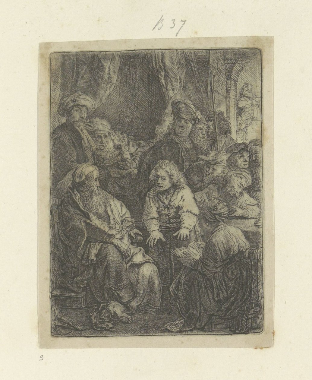 José cuenta sus sueños Recueil de quatre-vingt-cinq estampes originales (título de la serie) de Rembrandt van Rijn