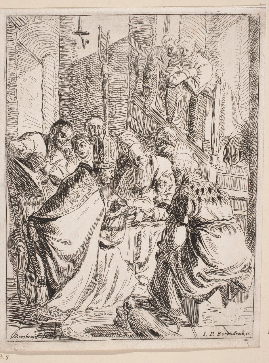Circuncisión de Rembrandt van Rijn