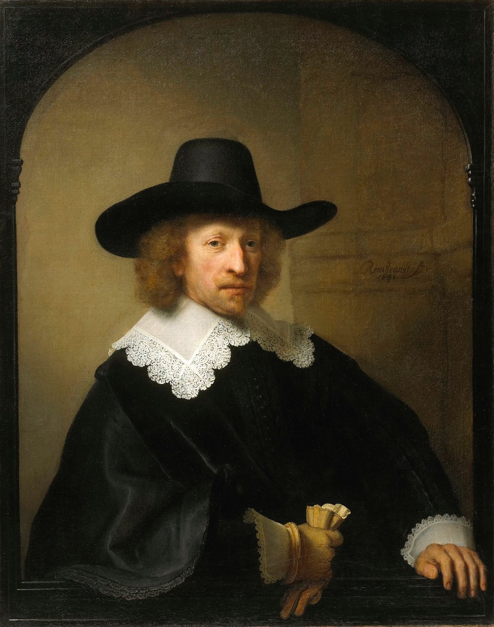 Retrato de Nicolaes van Bambeeck, 1641 de Rembrandt van Rijn