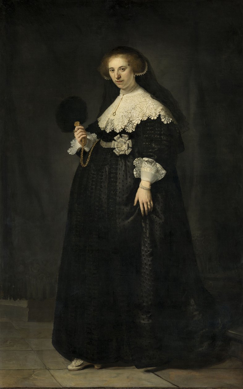 Retrato de Oopjen Coppit de Rembrandt van Rijn