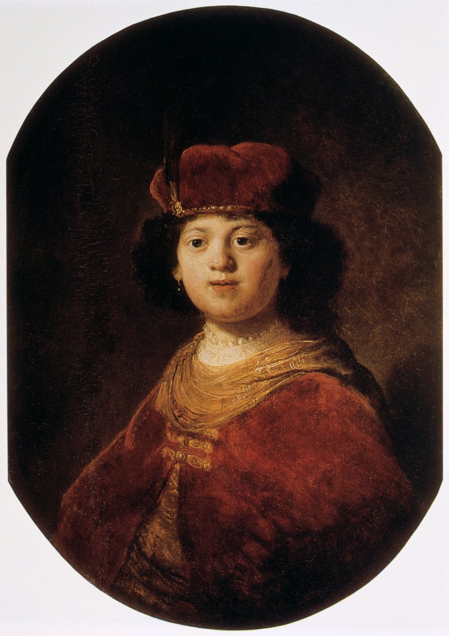 Retrato de un Niño de Rembrandt van Rijn
