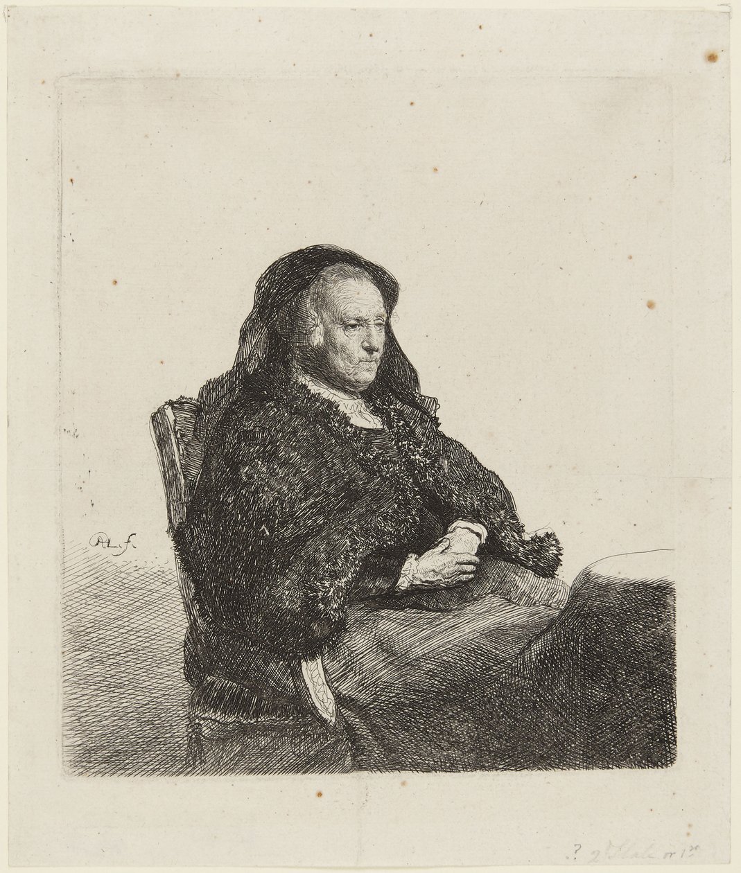La madre de Rembrandt de Rembrandt van Rijn