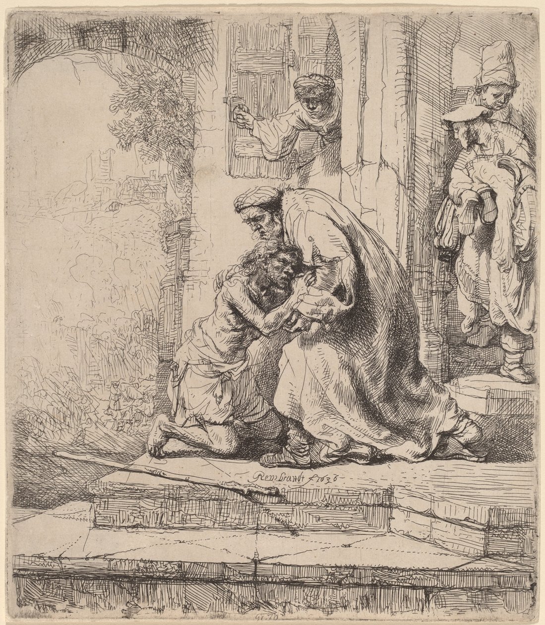 El regreso del hijo pródigo de Rembrandt van Rijn