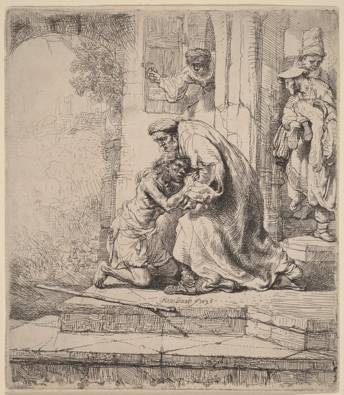 El regreso del hijo pródigo de Rembrandt van Rijn