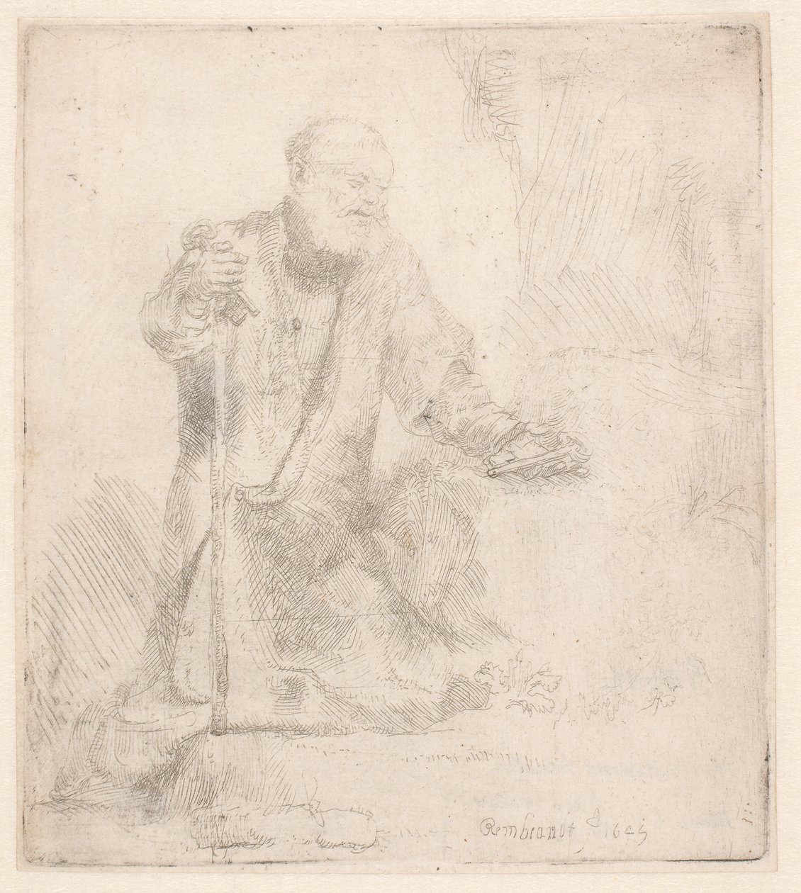 San Pedro en penitencia de Rembrandt van Rijn