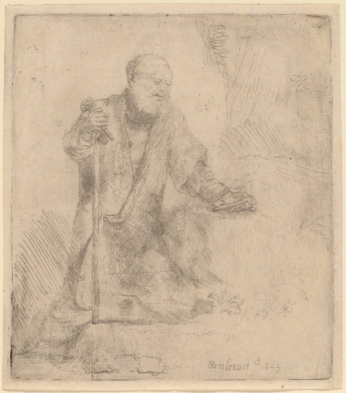 San Pedro en penitencia de Rembrandt van Rijn