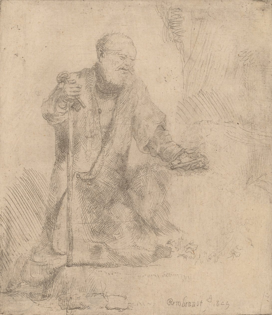 San Pedro en penitencia de Rembrandt van Rijn