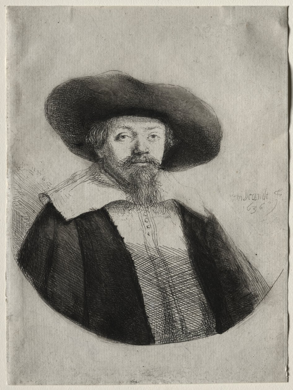 Samuel Manasseh Ben Israel de Rembrandt van Rijn