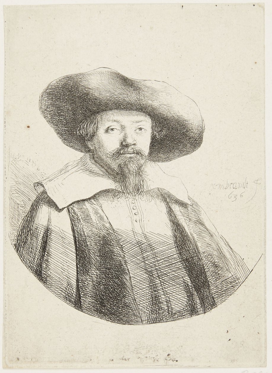 Samuel Manasés Ben Israel de Rembrandt van Rijn