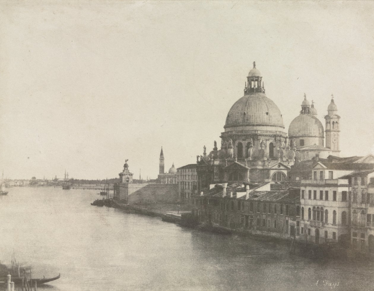 Santa Maria della Salute, View of the Grand Canal, Venice de Rembrandt van Rijn