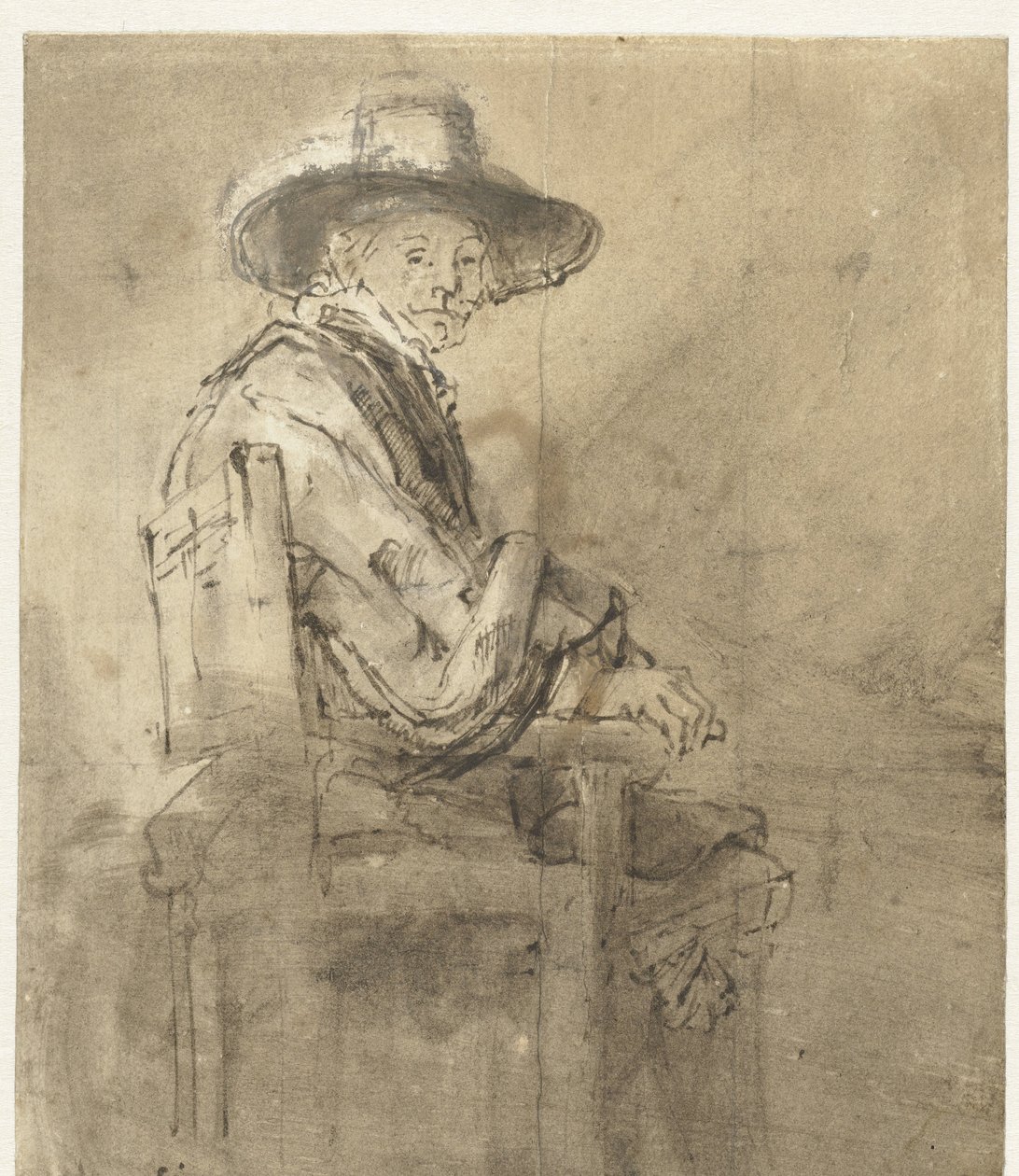 Síndico sentado: Jacob van Loon
Síndico del gremio de los pañeros, Jacob van Loon, sentado de Rembrandt van Rijn