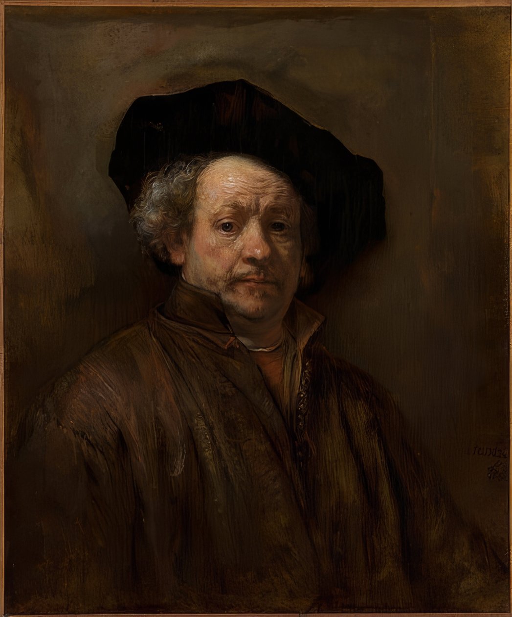 Autorretrato. 1660 de Rembrandt van Rijn