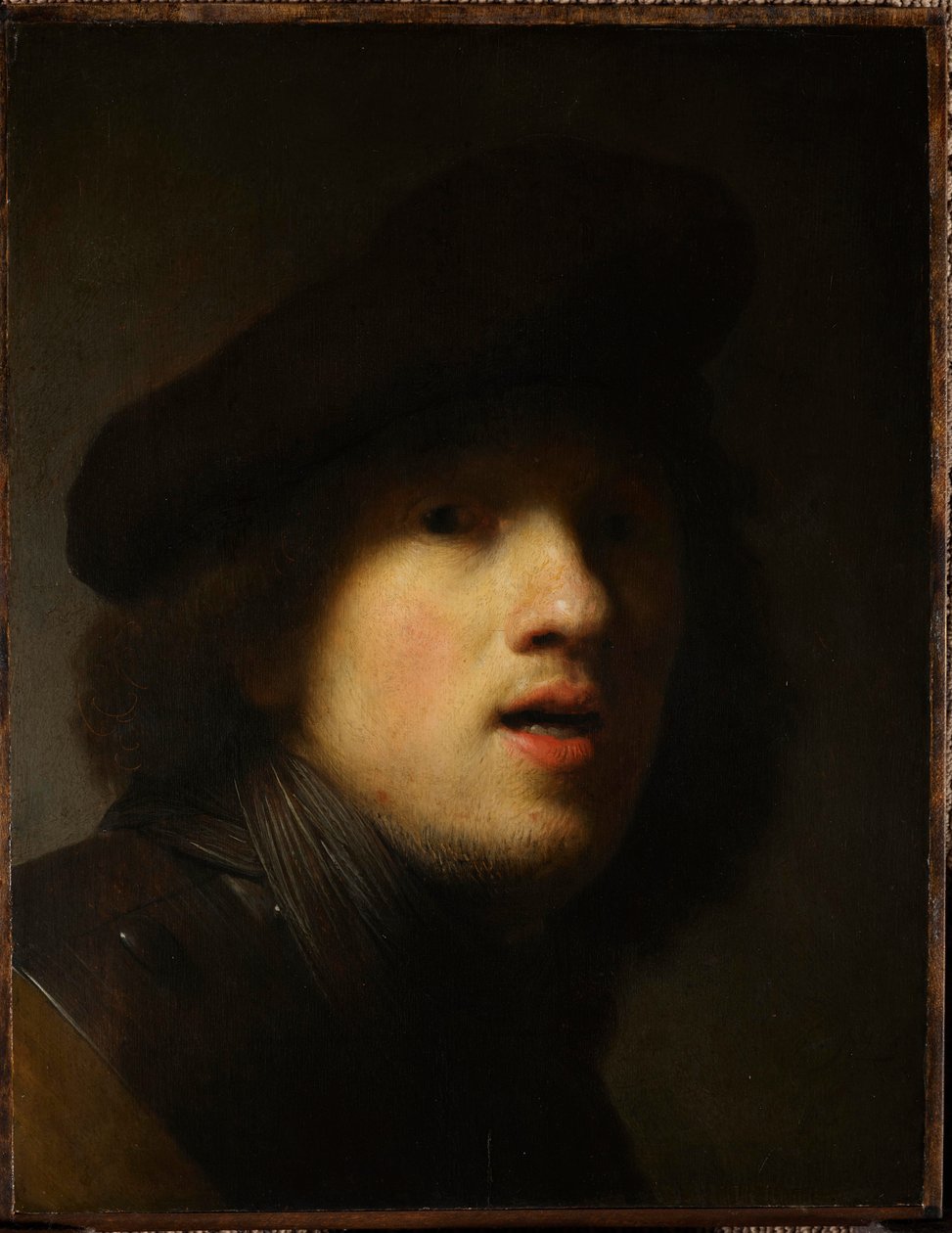 Autorretrato de Rembrandt van Rijn