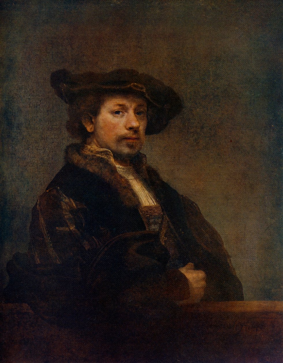 Autorretrato a la edad de 34 años, 1640 de Rembrandt van Rijn