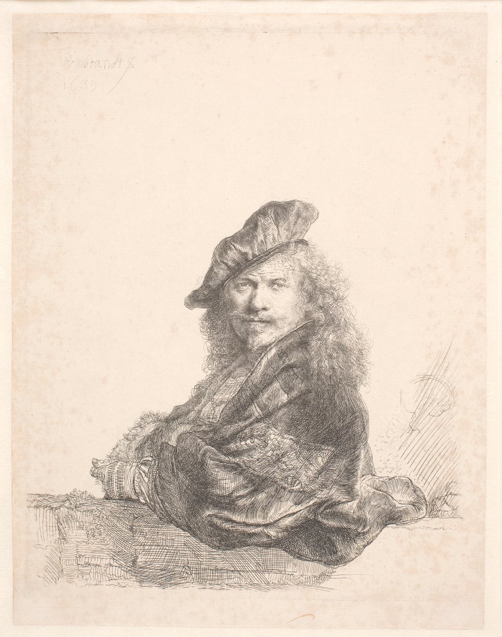 Autorretrato de Rembrandt van Rijn