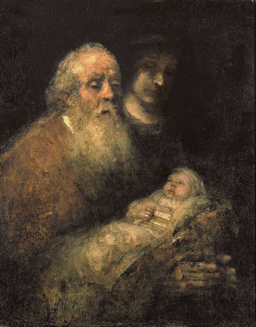 Simeón en el templo, 1669 de Rembrandt van Rijn