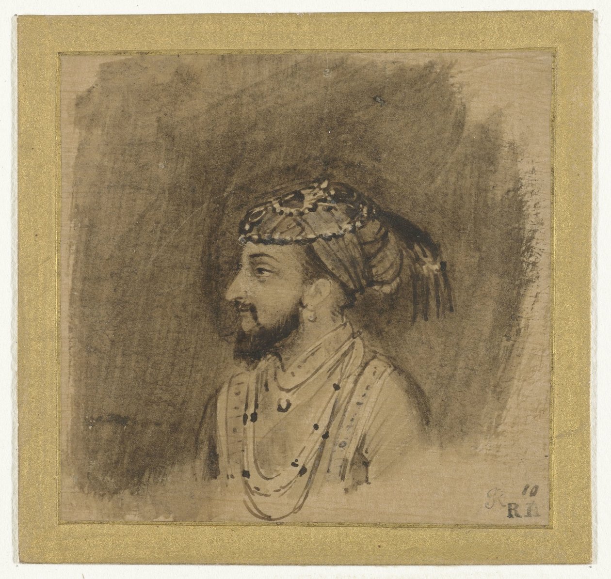 El emperador Shah Jahan de Rembrandt van Rijn