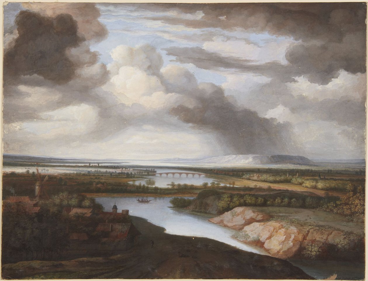 Estudio para «---- Orage» de Rembrandt van Rijn